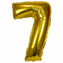 XXL Foil Balloon Number 7 Gold